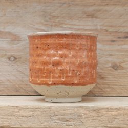 Rustfarvet Keramik Kop