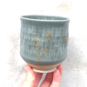 Keramik Kop M�rk Bl�