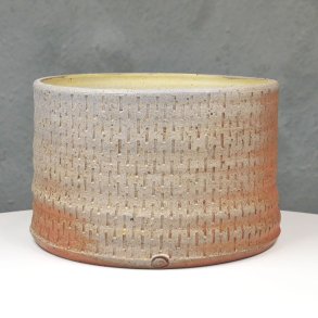 Keramik Cylinderkrukke Stor Brndefyret