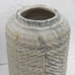 Keramik Vase Bl Sildebensmnster