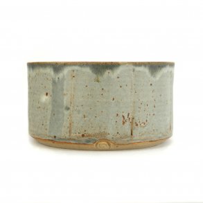 Keramik Krukke Cylinder Bl�/Gr� L�beglasur