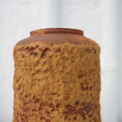 Keramik Vase Rustik Rustfarvet 