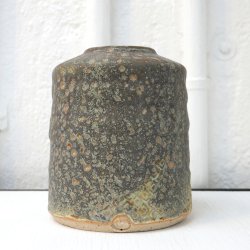 Vase Keramik Vild Glasur