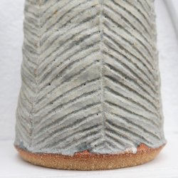 Keramik Vase Bl Sildebensmnster