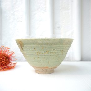Keramik Sk�l  Lys Gr�n