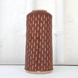 Vase m. Rdlersbegitning